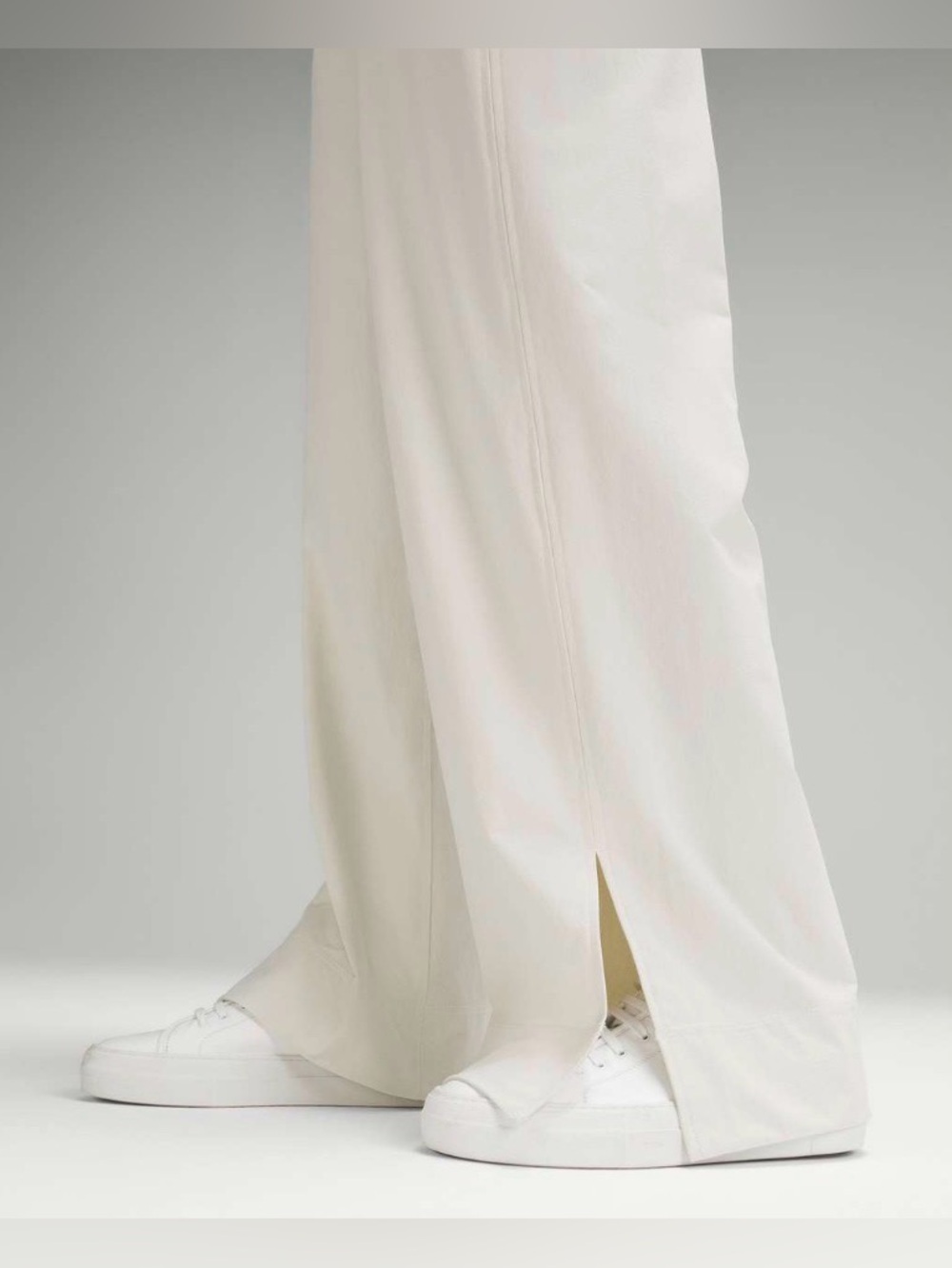 Lululemon Stretch Woven Wide-Leg High-Rise Pant in Bone - Picture 5 of 6